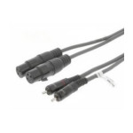 CKA703/2W 2x RCA (K)  2x XLR 3pin (L), (1.5 m.) signalinis RCA kabelis