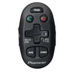 Pioneer CD-SR110 nuotolinio vamdymo pultas tvirtinamas prie vairo su BLUETOOTH, nemokamas pristatymas