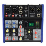Citronic CSD-4, kompaktiškas mikšeris BT / AUX | Visada geriausios Kainos garantija!