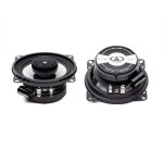 DD Audio D-X4b, koaksialinių automobilinių garsiakalbių pora, priekinė ir galinė pusės, 50 W RMS, 175 W MAX, 3 Ω.