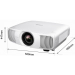 Epson EH-LS11000W 4K lazerinis projektorius 4K skiriamąja geba (8,3 milijono pikselių), 3LCD technologija, lazeriniu šviesos šaltiniu su HDR10+ palaikymu | Nemokamas Pristatymas