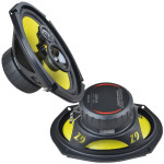 Ground Zero GZTF 69 3 krypčių garsiakalbiai 6x9" 3 omai / 130/190 W RMS/max. Dažnių juosta 40 Hz - 22 KHz su 2.17" Mylar dizaino grotelėmis | Nemokamas Pristatymas