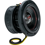 1. Ground Zero GZHW 16-D2 160 mm automobilinis subwooferis kampu, 500 W RMS / 1000 W SPL