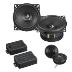 Helix S 42C automobilinė komponentinė garso sistema Galia (RMS / maks.): 70 W / 140 W, Dažnių diapazonas: 75Hz – 25 000Hz, Jautrumas (1 W / 1 m): 89 dB | Nemokamas Pristatymas