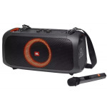  JBL PartyBox GO On-The-Go nešiojama belaidė Bluetooth garso kolonėlė veikimo laikas iki 6 val, įkrovos laikas 3.5 val. Bluetooth 4.2 palaikymas | Nemokamas Pristatymas
