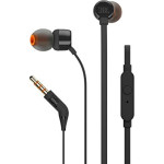 JBL T110 Purebass ausinės laidinės su mikrofonu JBL firminis "Pure Bass" garsas, juodos, baltos ir mėlynos