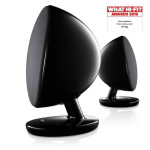 KEF EGG Belaidė skaitmeninė muzikos sistema dvigubas D klasės stiprintuvas AUX jungtis Mini USB-B ir Mini Toslink jungtis  | Nemokamas Pristatymas