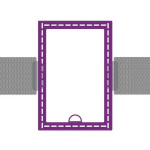 Monitor Audio WB6 Pre-Construction Bracket, montavimo rėmas