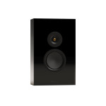 Monitor Audio Silver On-Wall 8G juoda sieninė kolonėlė kampu