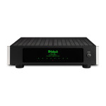 McIntosh MI128 – aukštos klasės 8 kanalų galios stiprintuvas. Galia: 120 W vienam kanalui prie 8 omų, 150 W vienam kanalui prie 4 omų. Dažnių juosta: +0, -0,5 dB nuo 20 Hz iki 20 000 Hz. | Nemokamas Pristatymas