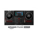 Numark Party Mixstream Pro + 2-ių kanalų viskas viename DJ valdiklis su 7” colių liečiamu ekranu | Nemokamas pristatymas