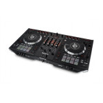 Numark NS7II 4- kanalų motorizuotas DJ kontroleris ir mikšeris 16 multi-spalvų padai, galimybė sujungti su CD grotuvais bei MP3 grotuvais, Strip Search™ standartas, Serato DJ programinė įranga | Nemokamas Pristatymas
