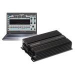 Alpine PDP-E802DSP, skaitmeninis stiprintuvas su DSP