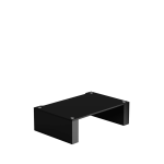 Blok STAX 2G 170 Black Glass / High Gloss Black Hi-Fi lentyna, vaizdas kampu