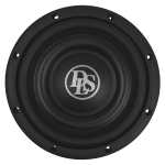 DLS RCS 8.D2 Automobilinis žemų dažnių garsiakalbis Galia: 250 W/RMS, Varža: 2+2 Ohm, dažnių juosta: 30 – 500 Hz, jautrumas: 83 dB | Nemokamas Pristatymas