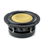 Focal 5 KM, automobilinis žemų dažnių garsiakalbis rekomend. stiprintuvo galia: 200W, dažnių juosta: 35Hz - 250kHz, jautrumas: 86dB | kaina už 1vnt. Nemokamas Pristatymas