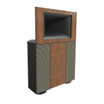Klipsch Jubilee – aukščiausios klasės „Heritage“ serijos grindinė horn tipo grindinė kolonėlė Dažnių atsakas: 18 Hz – 20 kHz (+1.75 dB / −3 dB) | Nemokamas Pristatymas