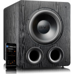 SVS PB-2000 Pro žemų dažnių garso kolonėlė 1500+ W galia piko metu, dažnių juosta: 16Hz to 290Hz +/-3dB, įmontuotas D- klasės stiprintuvas, EQ valdymo savybės | Nemokamas Pristatymas