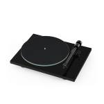 Pro-Ject T1 Patefonas plokštelių grotuvas su Ortofon OM 5E kartridžu, greitis: 33-45 Aps/Min, mechaninis greičio keitiklis | Nemokamas Pristatymas