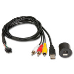 Alpine KCU-1A, USB / AUX lizdas | AudioVideo.lt