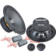 Ground Zero GZIC 16X 16,5 cm komponentai garsiakalbiai automobiliams 2 juostų kaina už komplektą 150W