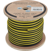 Ground Zero GZSC 6.0X2 OFC 2x 6.0 mm² kabelis | Nemokamas pristatymas jei užsakymas už 50 Eur