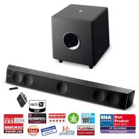 Focal Dimension soundbaras erdvinė 5.1 namų kino sistema DIMENSION + SUB CUB3 + BLUETOOTH 450W+150W Žemų dažnių garsiakalbis tik BALTOS spalvos