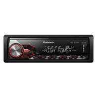 Pioneer  MVH-280FD magnetola automobiliui 4 x 100W nemokamas pristatymas 24 mėn. gamintojo garantija