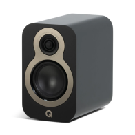 Q Acoustics 3010c – kompaktiška lentyninė kolonėlė. Galia (rekomenduojama stiprintuvui): 15 – 80 W, Jautrumas (sensitivity): 85 dB @ 2,83 V / 1 m. Kaina už 2vnt. | Nemokamas Pristatymas