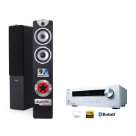 Stereo komplektas Onkyo TX-8220 garso stiprintuvas 2x140 Bluetooth su Dynavoice F-6 garso kolonėlėm | nemokamas pristatymas