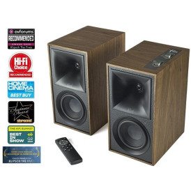 Klipsch THE FIVES aktyvios garso kolonėlės (pora) su HDMI ARC Bluetooth Phono galia: 160 W / galia piko metu: 320W, dažnių juosta: 50Hz - 25kHz |  Nemokamas Pristatymas