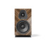 Sonus faber Lumina II Amator, lentyninė garso kolonėlė, blizgi Walnut High Gloss riešutmedžio apdaila, vaizdas iš priekio.