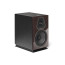 Sonus faber Lumina II Amator, 2 juostų lentyninė garso kolonėlė, Wenge High Gloss tamsaus medžio apdaila, vaizdas iš priekio ir šono.