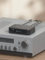 Arylic LP10 prijungtas prie Hi-Fi stiprintuvo belaidžiam muzikos transliavimui