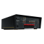 ARCAM AVA25 galinė panelė iš šoninio kampo su HDMI ir garsiakalbių jungtimis