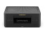 Marantz MCR 60n DAB, juodos spalvos tinklo grotuvas su CD grotuvu, vaizdas iš priekio ir viršaus.