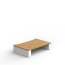 Blok STAX 2G 120 Natural Ash / Satin White 12 cm lentyna garso aparatūrai, vaizdas kampu
