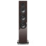 Sonus faber Lumina V Amator, 3 juostų grindinė Hi-Fi garso kolonėlė, Wenge High Gloss tamsaus medžio apdaila, vaizdas iš priekio.