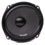 DD Audio DC6X9A, 6×9 colių komponentinis automobilinis garsiakalbis, priekinis vaizdas su aliuminio membrana.