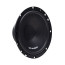 DD Audio E-C6.5b, 165 mm komponentinis automobilinis garsiakalbis, juoda ilgo pluošto membrana su DD Audio logotipu, priekinis vaizdas kampu.