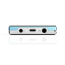 FiiO JM21 3.5 mm ir 4.4 mm balansinės ausinių jungtys bei USB-C prievadas