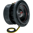 1. Ground Zero GZHW 16-D2 160 mm automobilinis subwooferis kampu, 500 W RMS / 1000 W SPL
