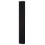 DLS Flatbox Slim XL Black sieninė kolonėlė, vaizdas iš kampo