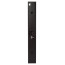DLS Flatbox Slim XL Black sieninės kolonėlės galinė dalis su jungtimis