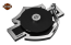 Pro-Ject Harley-Davidson Turntable patefonas su odiniu plokštelės kilimėliu