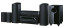 Namų kino komplektas stiprintuvas su kolonelėm ir žemo dažnio garsiakalbiu ONKYO HT-S3705 5.1 resyveris  5x100W USB nemokamas pristatymas