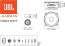 JBL Stage3 507CF komponentinių garsiakalbių matmenų schema