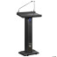Chiayo LECTERN PRO UHF aktyvi tribūna su mikrofonais – vaizdas kampu