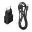 JB Systems LIVE-4 maitinimo adapteris ir USB-C laidas