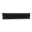 Monitor Audio Radius On-Wall 4G, juoda sieninė garso kolonėlė, horizontalus montavimas, vaizdas iš priekio.